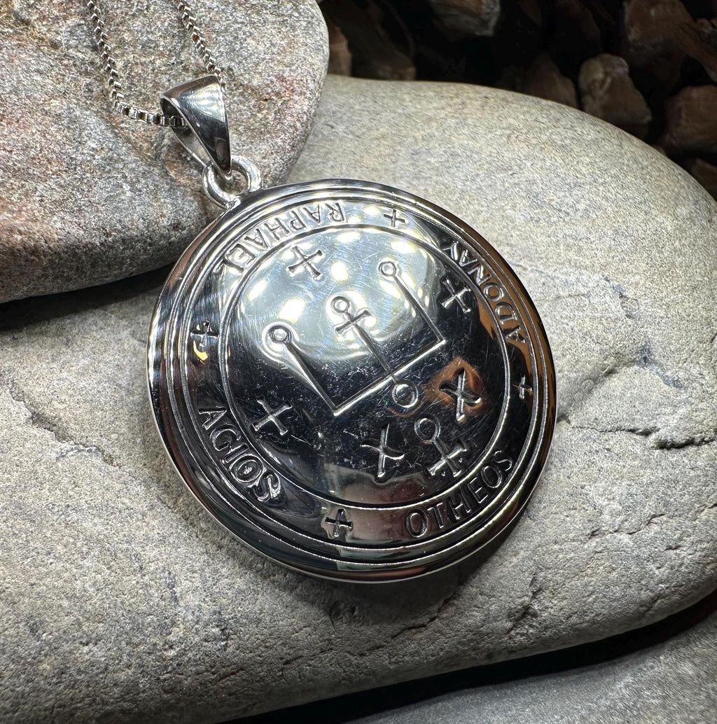 Archangel Raphael Sigil Pendant