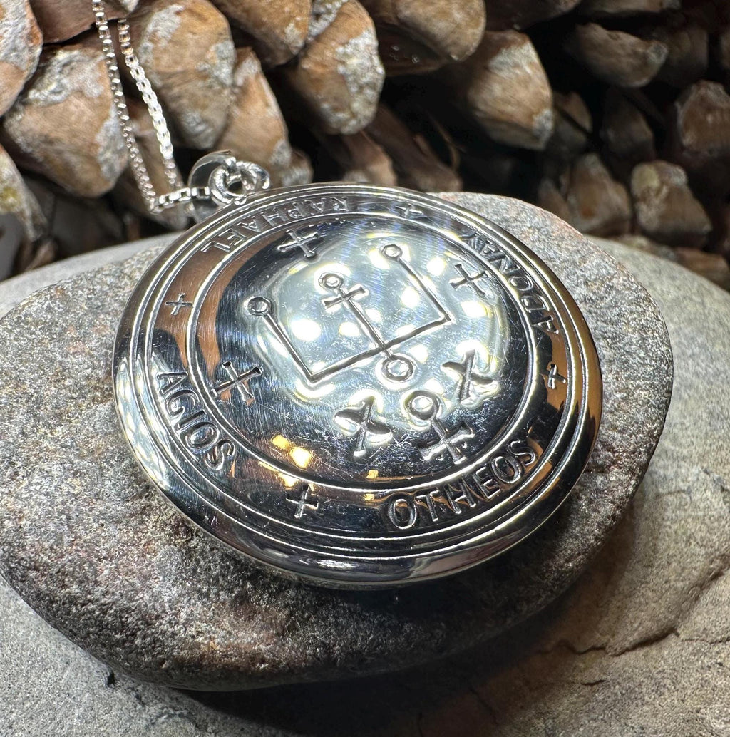 Archangel Raphael Sigil Pendant