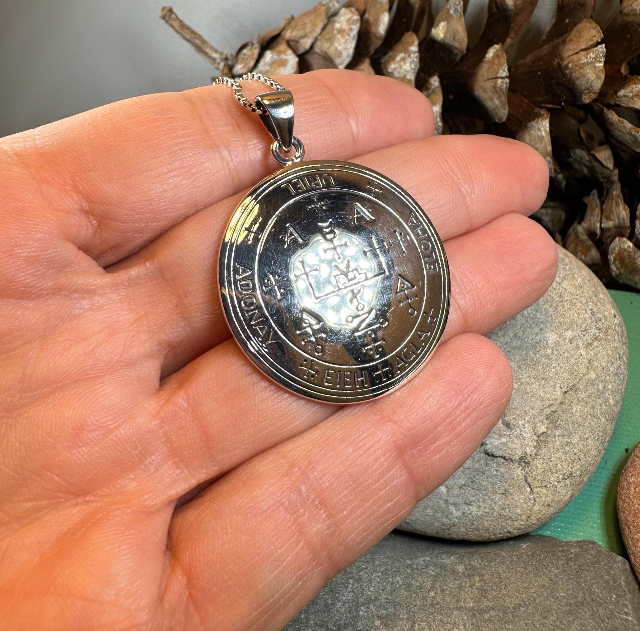 Large Archangel Uriel Sigil Pendant