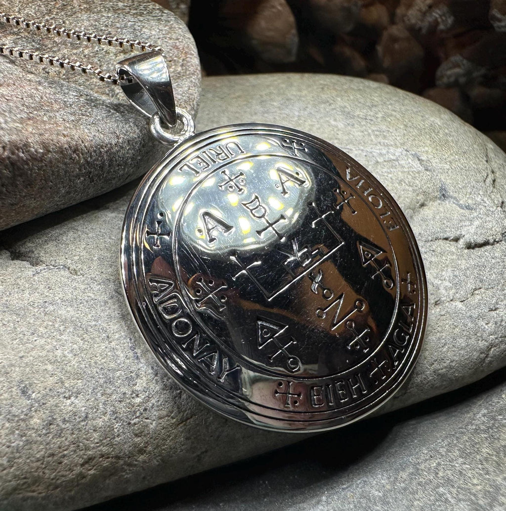 Large Archangel Uriel Sigil Pendant