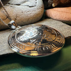 Large Archangel Uriel Sigil Pendant