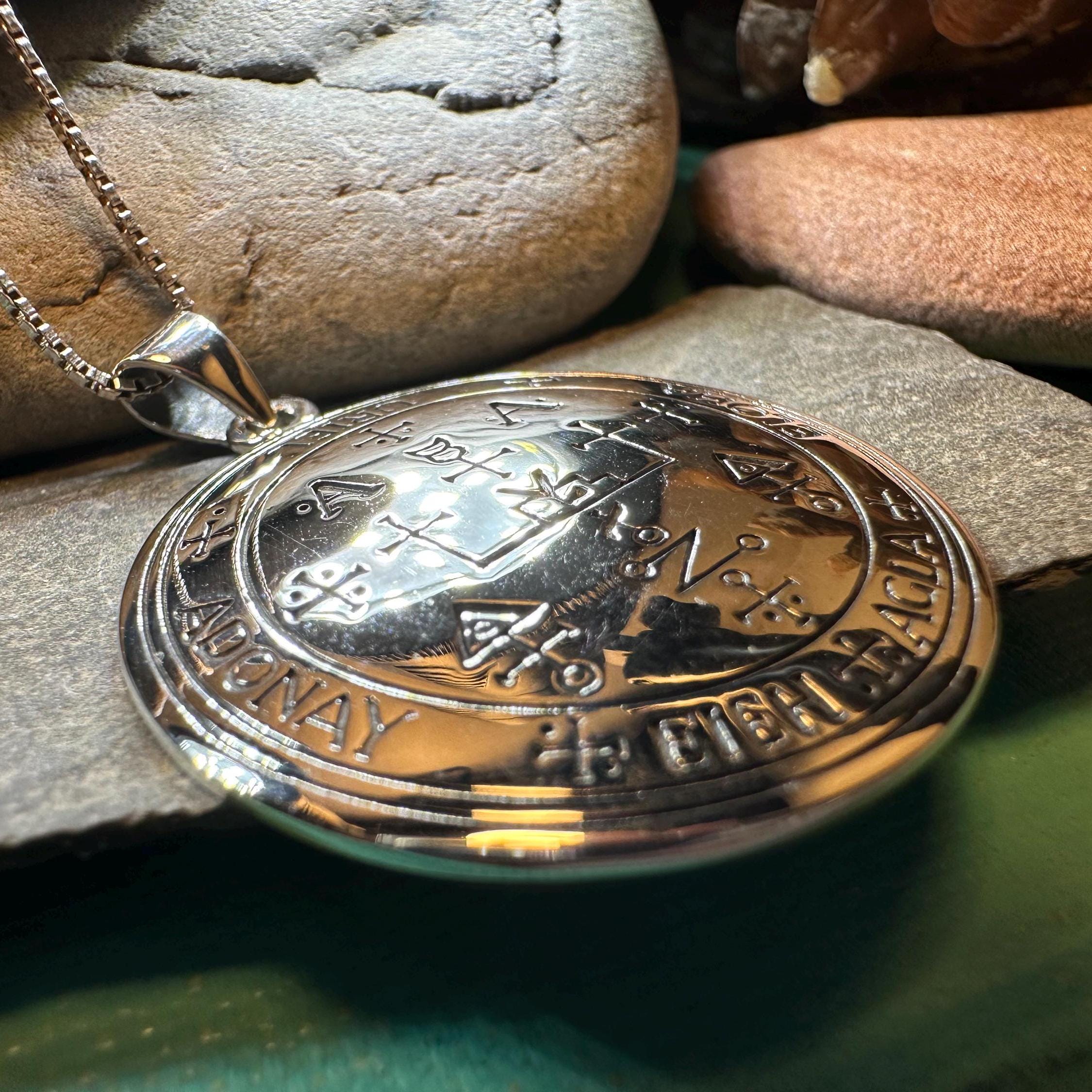 Large Archangel Uriel Sigil Pendant