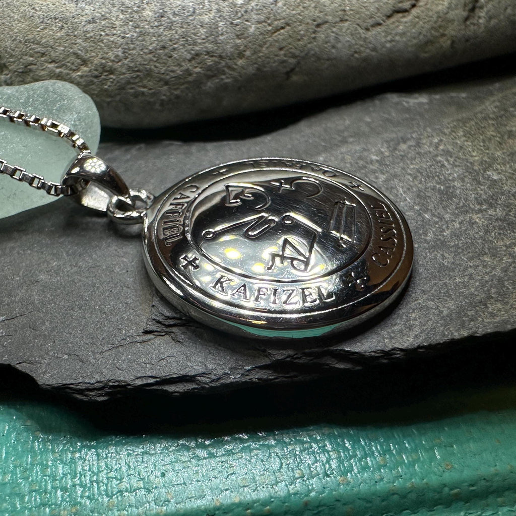 Archangel Cassiel Sigil Pendant
