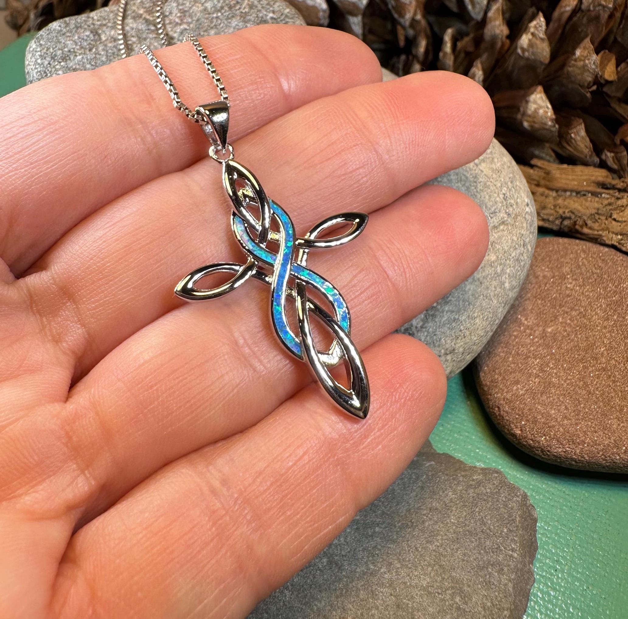 Infinity Celtic Cross Necklace