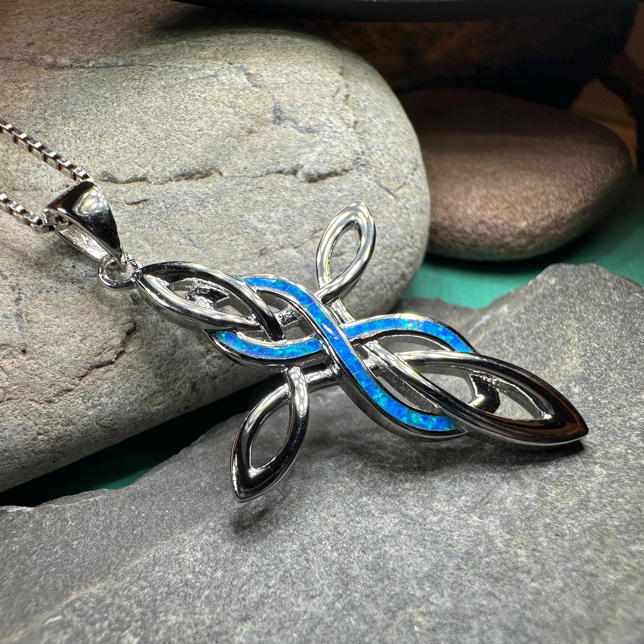 Infinity Celtic Cross Necklace