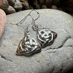 Lyric Celtic Triquetra Earrings