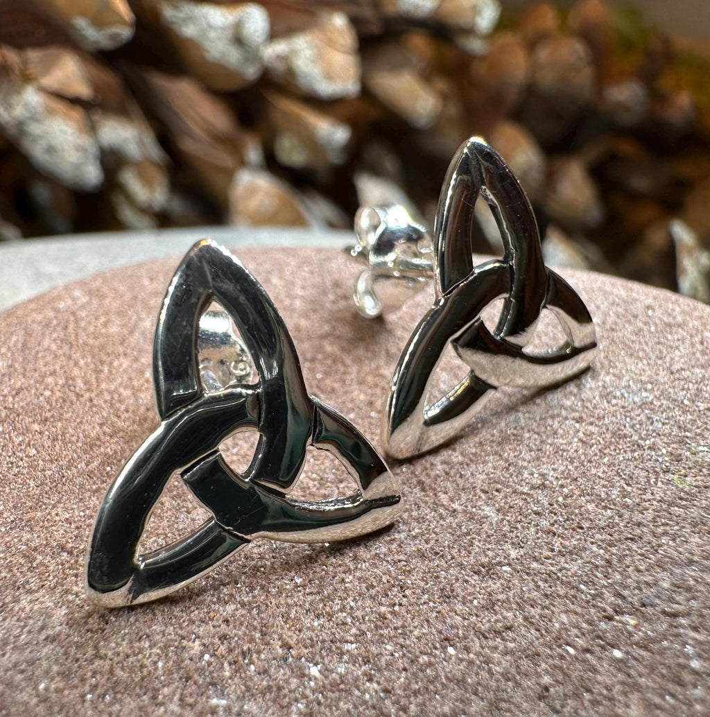 Zephyr Celtic Trinity Knot Earrings