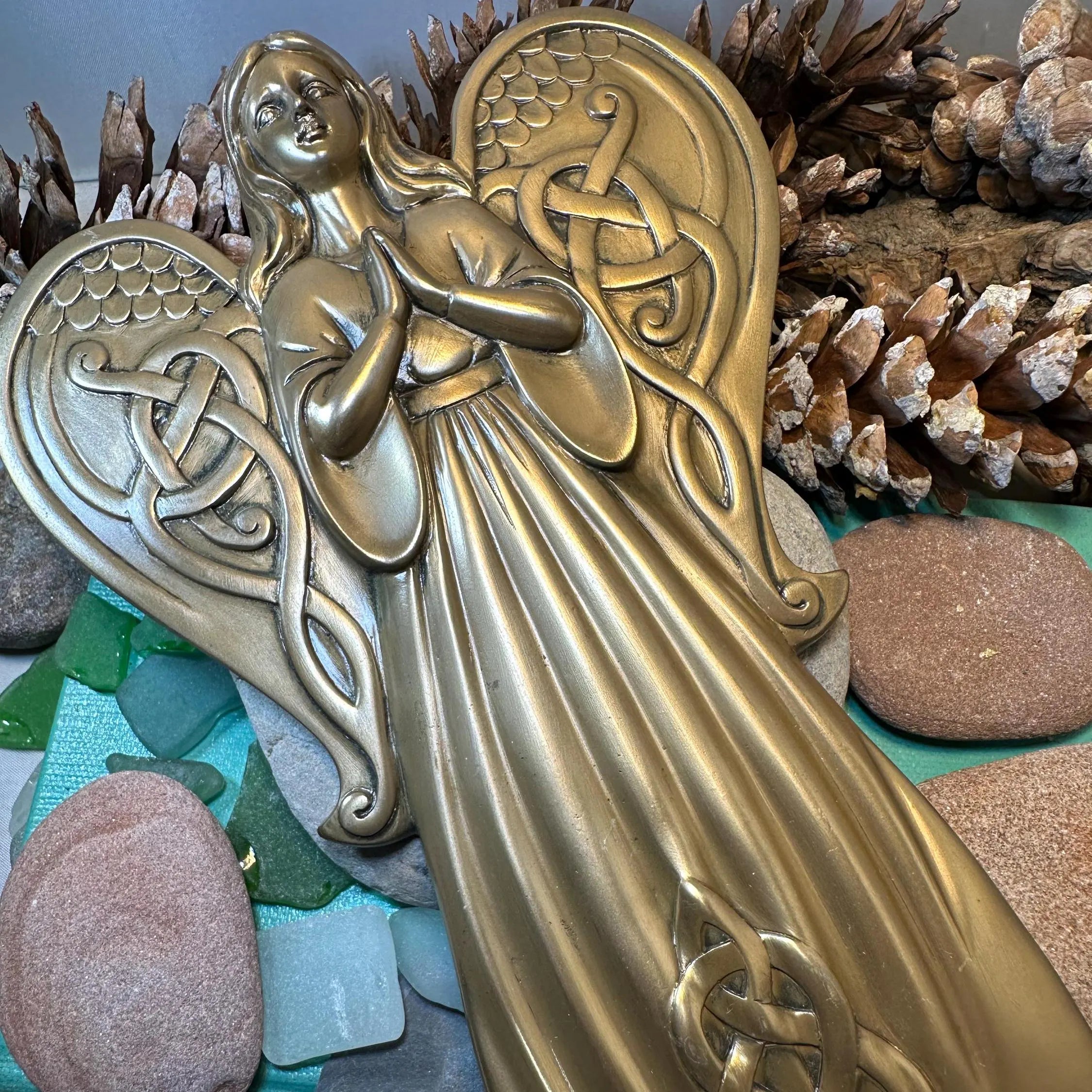 Celtic Angel Wall Plaque