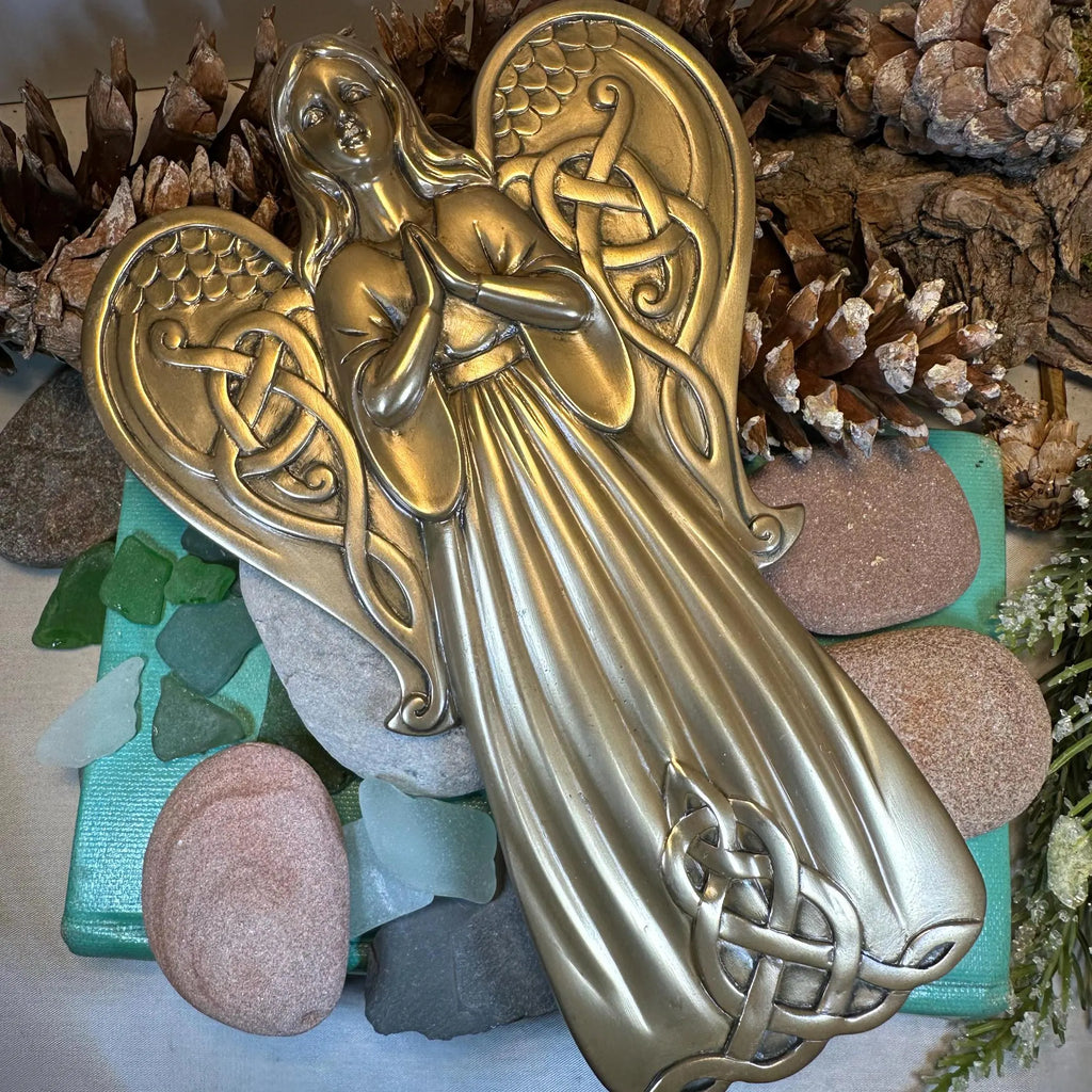 Celtic Angel Wall Plaque