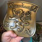 Scotland Lion Wall Plaque