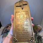 Saint Brigid's Blessing Wall Plaque
