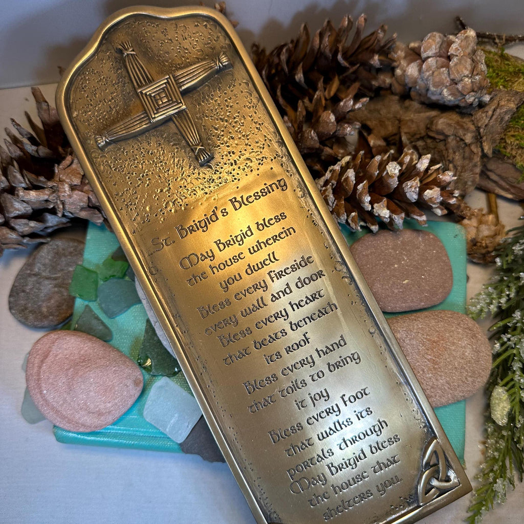 Saint Brigid's Blessing Wall Plaque