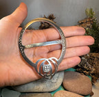 Celtic Mackintosh Heart Scarf Ring