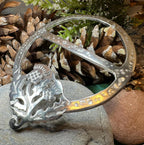 Double Thistle Scarf Ring