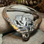 Double Thistle Scarf Ring