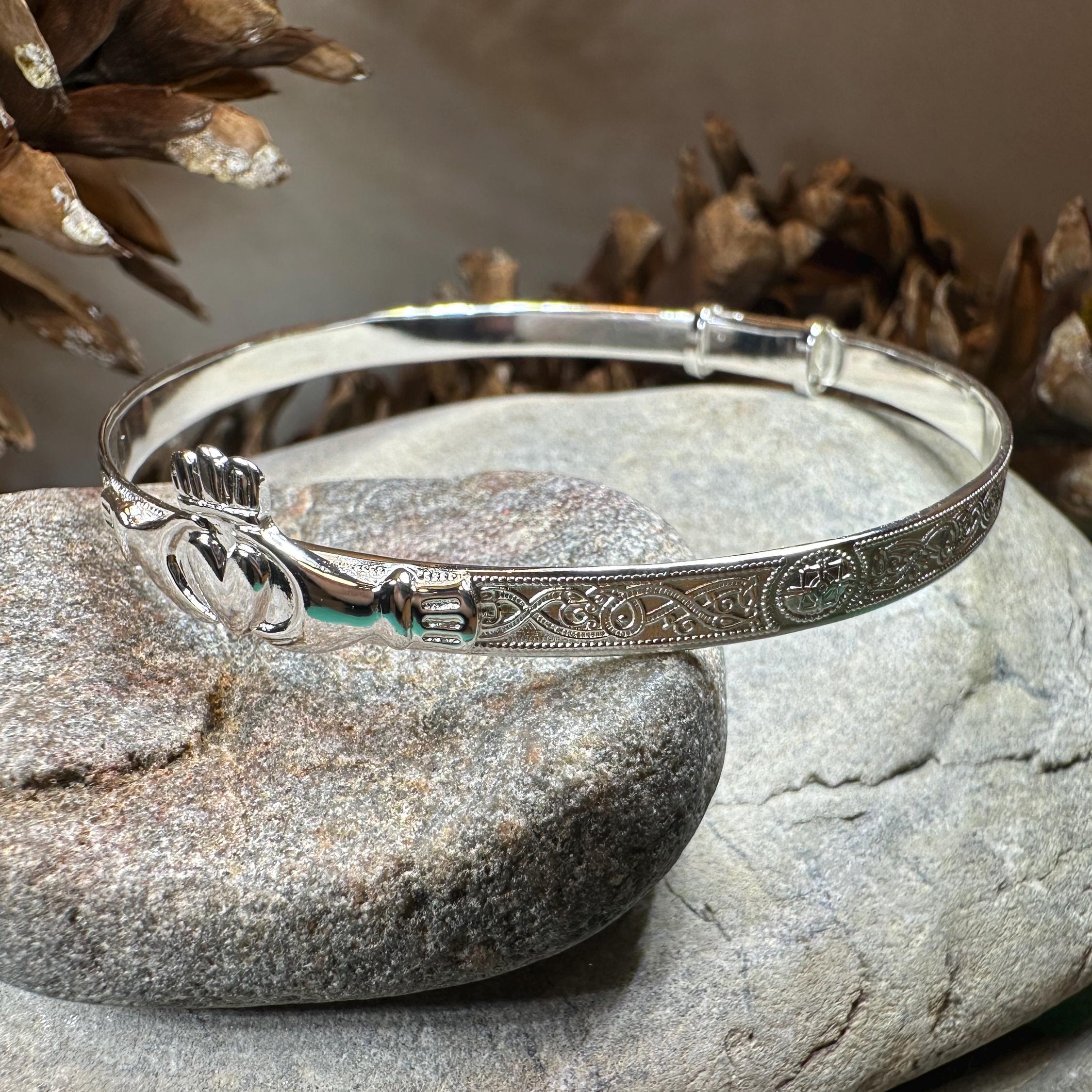 Old World Style Claddagh Bracelet