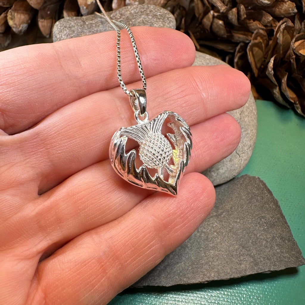 Annora Scottish Thistle Necklace