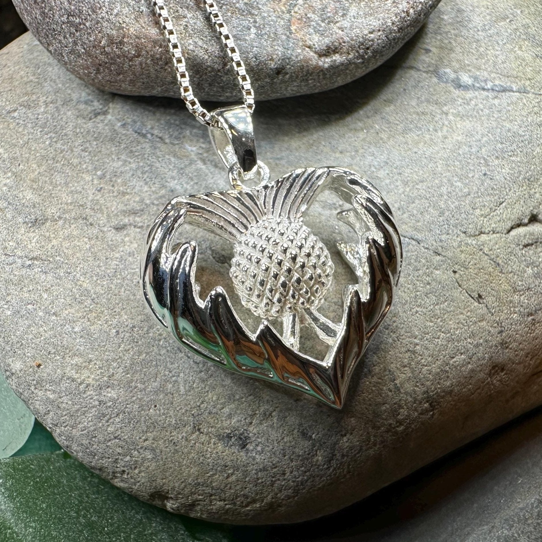 Annora Scottish Thistle Necklace