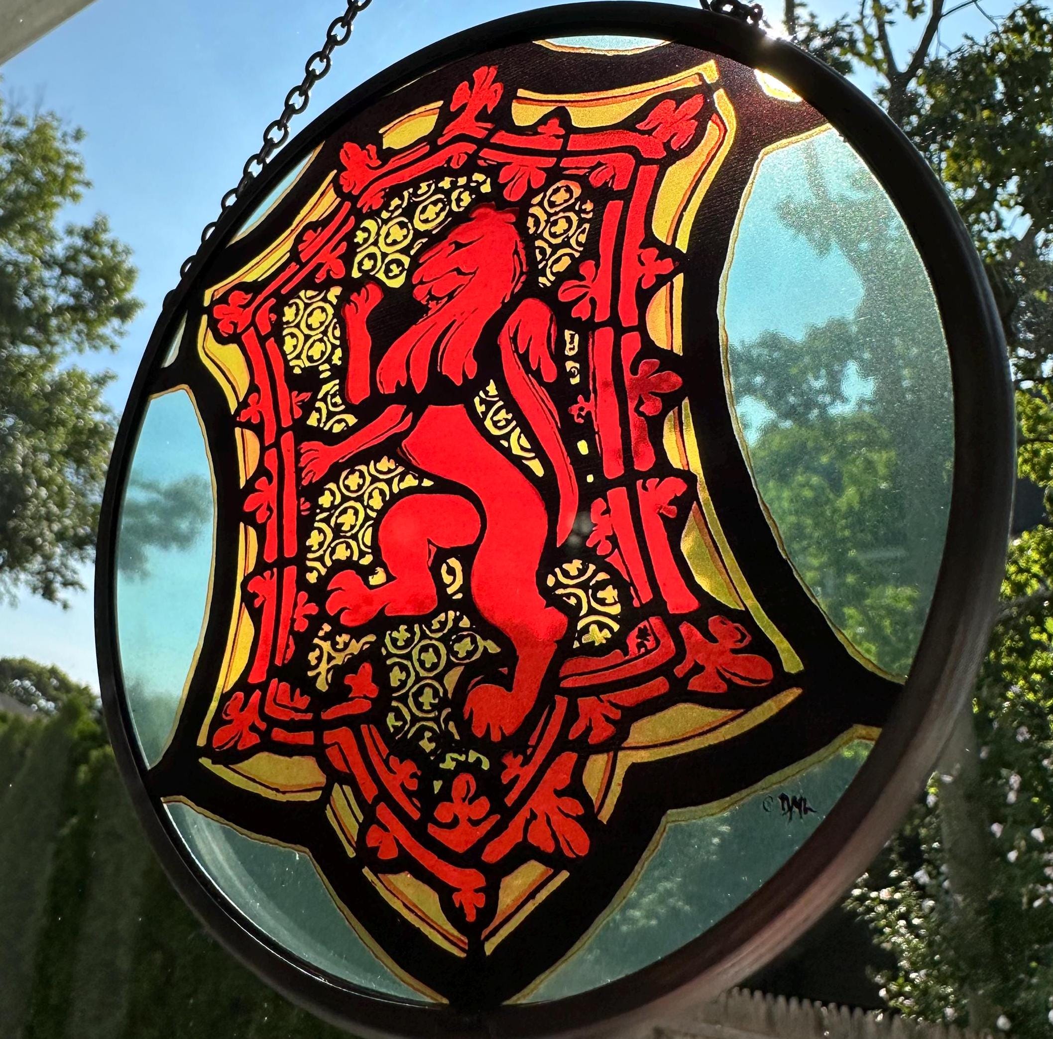 St. Giles Scottish Lion Suncatcher