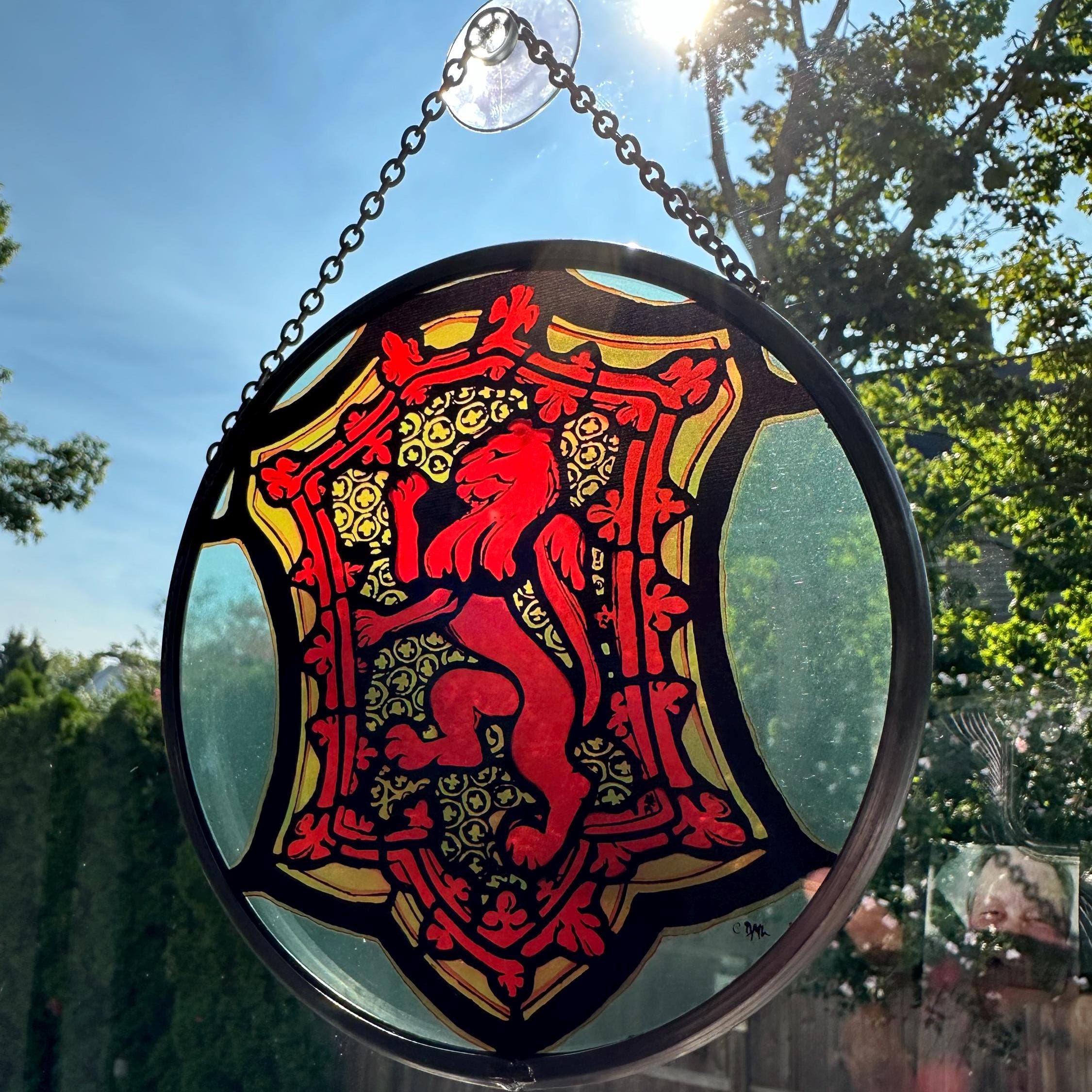 St. Giles Scottish Lion Suncatcher