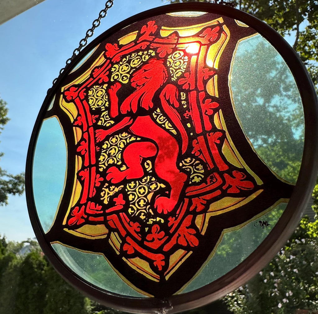 St. Giles Scottish Lion Suncatcher