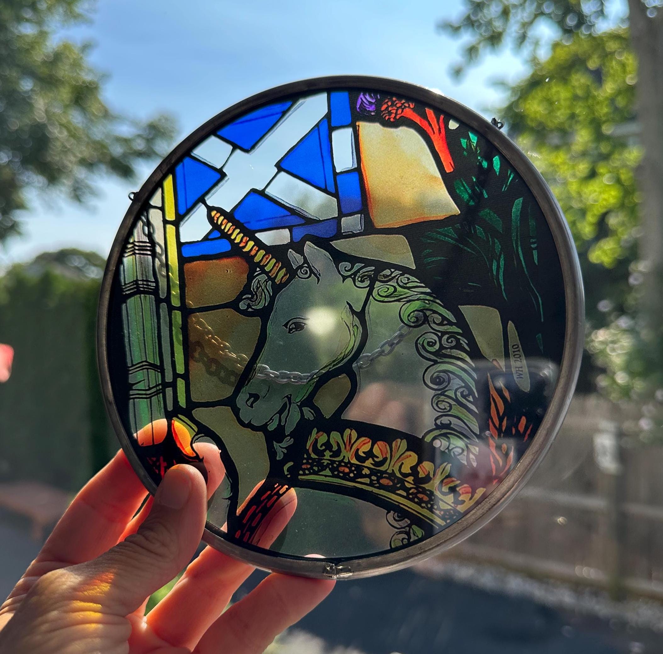 St. Giles Cathedral Scottish Unicorn Suncatcher