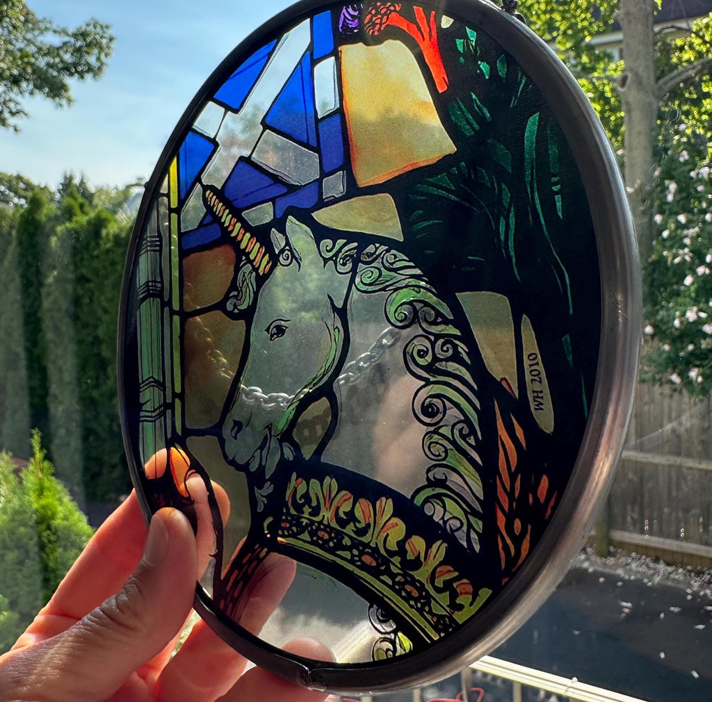 St. Giles Cathedral Scottish Unicorn Suncatcher