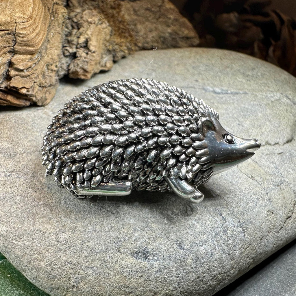 Lucky Hedgehog Brooch
