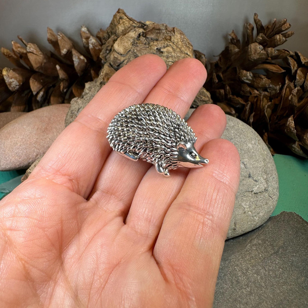 Lucky Hedgehog Brooch