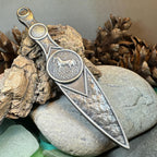 Celtic Horse Kilt Pin