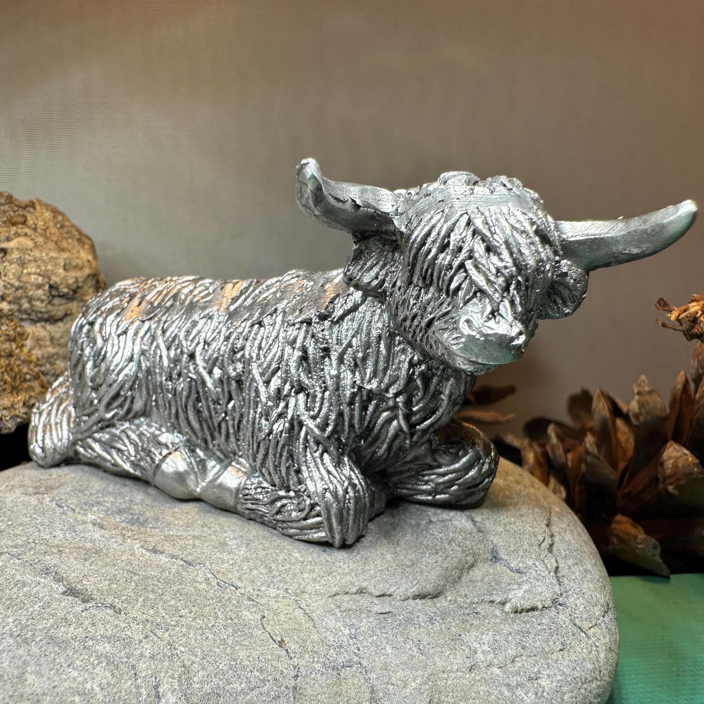Highland Cow Figurine