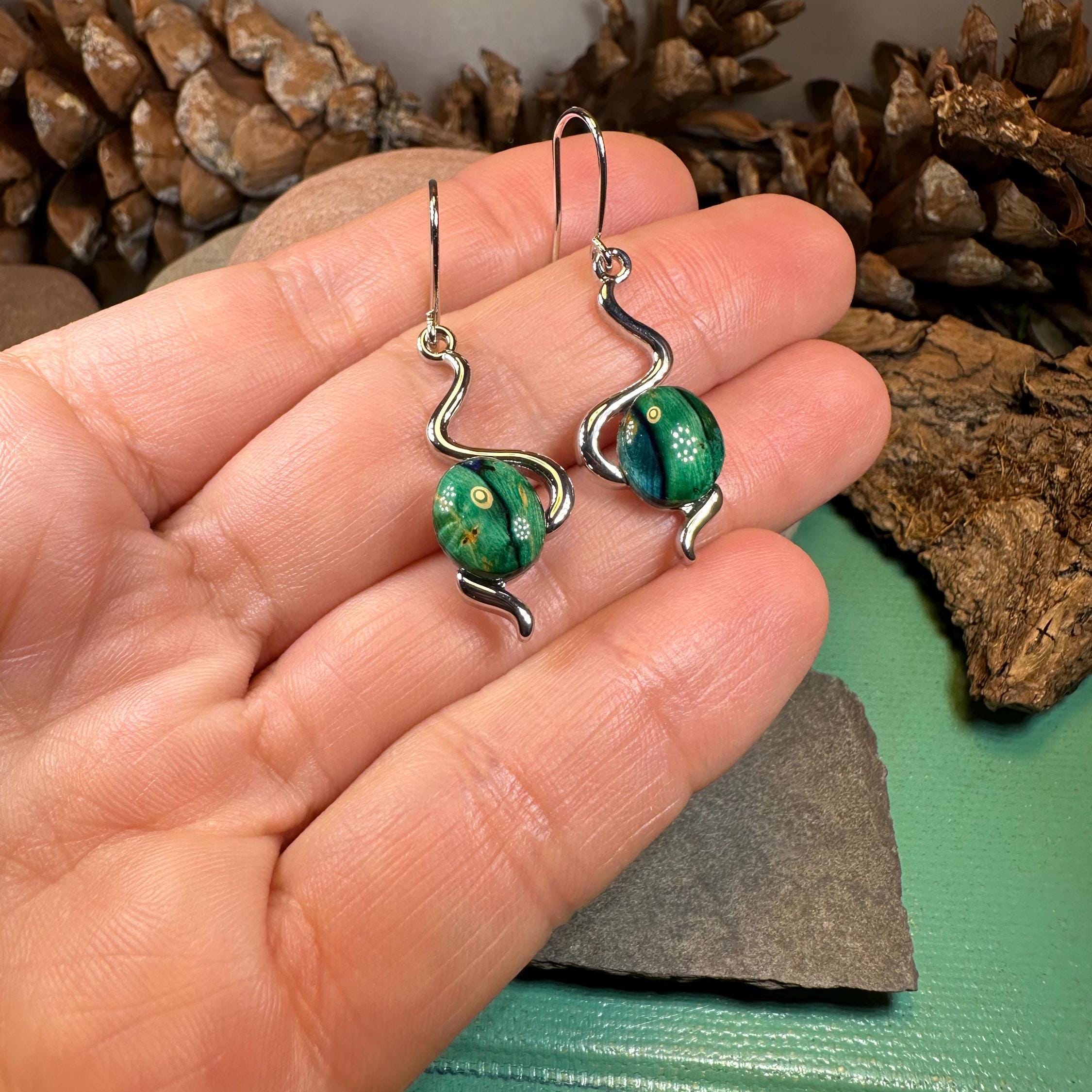 Heathergems Celtic Wiggle Earrings