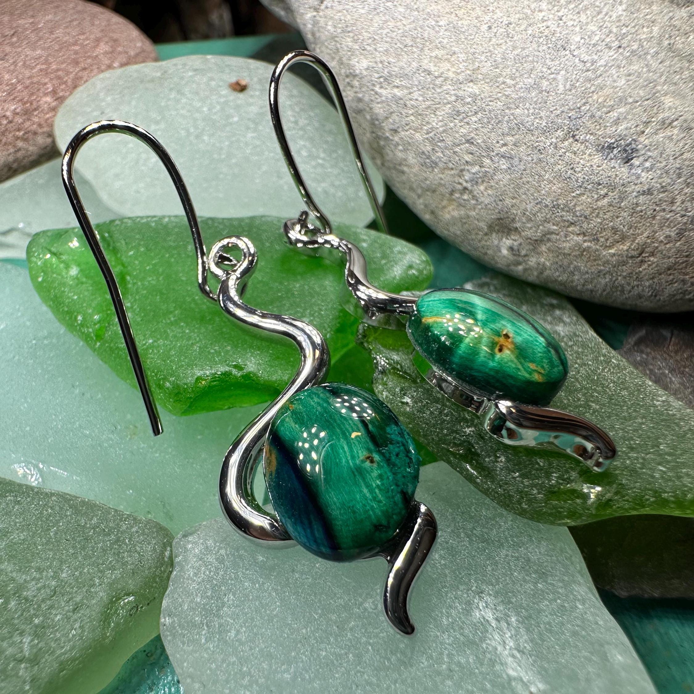 Heathergems Celtic Wiggle Earrings