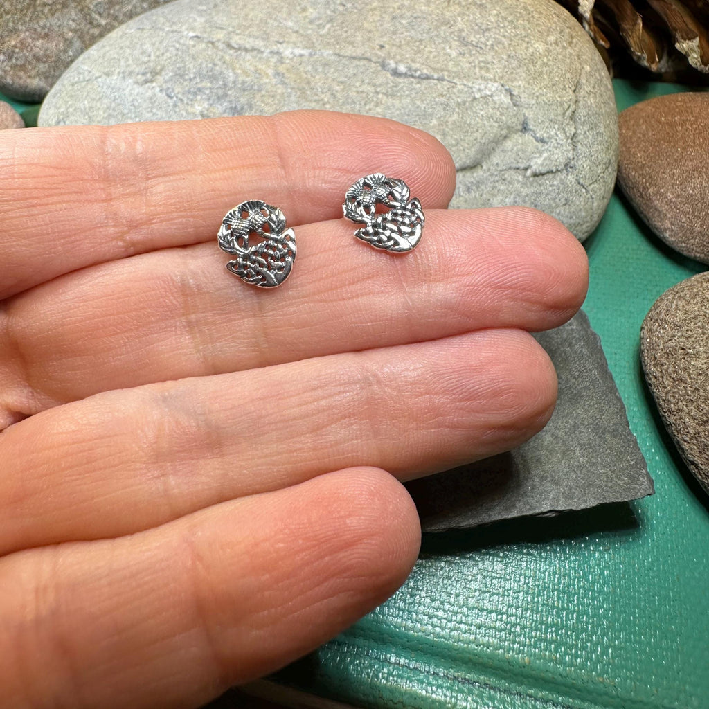 Highland Spring Thistle Earrings