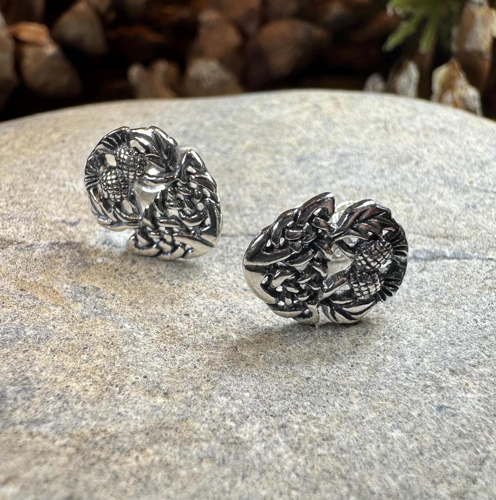 Highland Spring Thistle Earrings