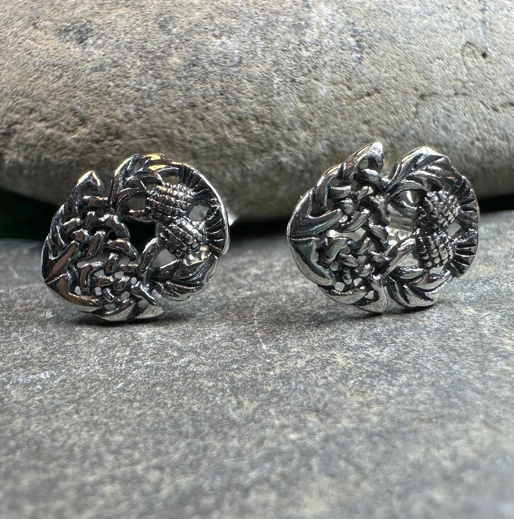 Highland Spring Thistle Earrings