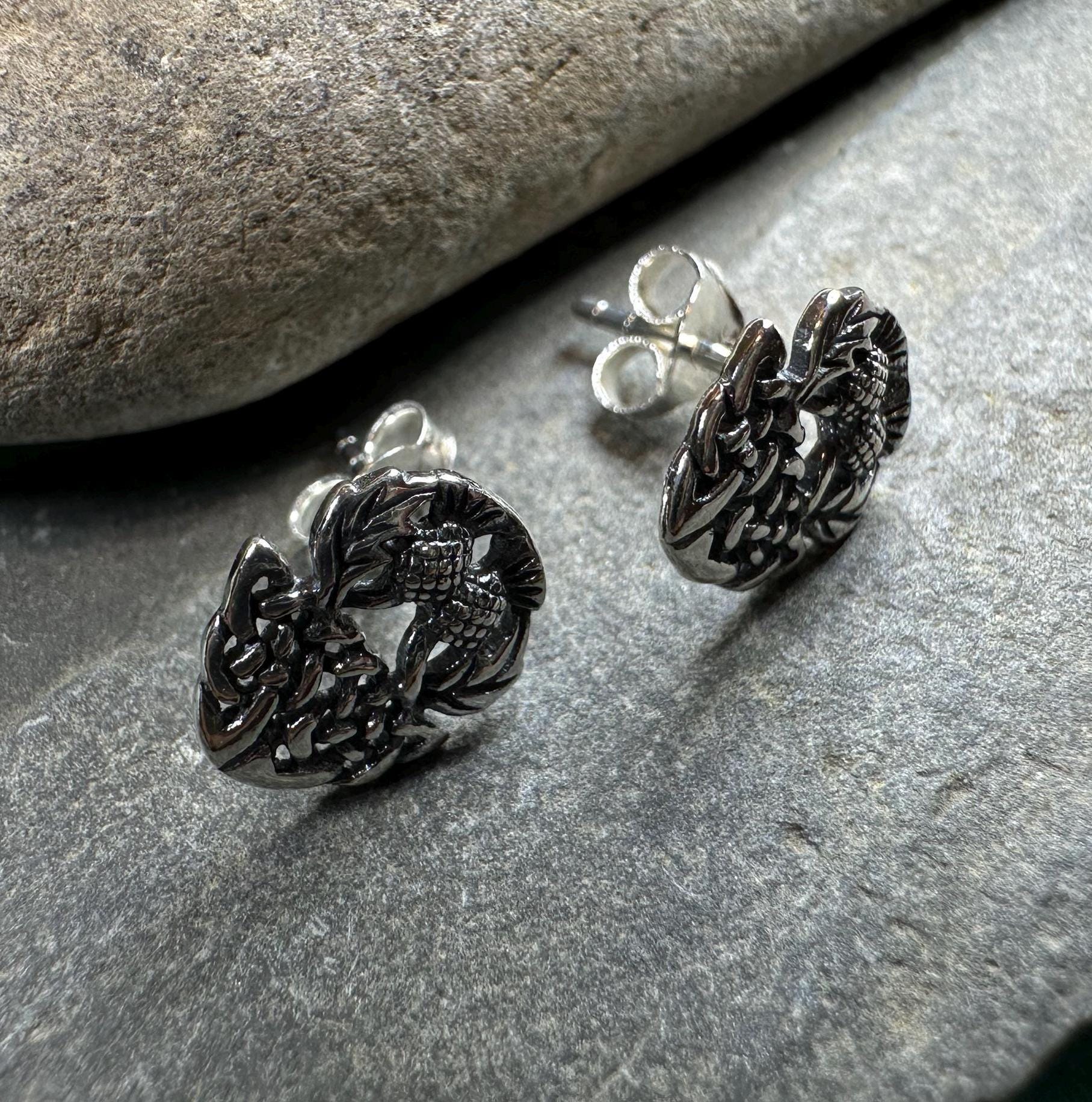 Highland Spring Thistle Earrings