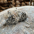 Laura Celtic Knot Stud Earrings