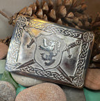 Celtic Lion Kilt Belt Buckle