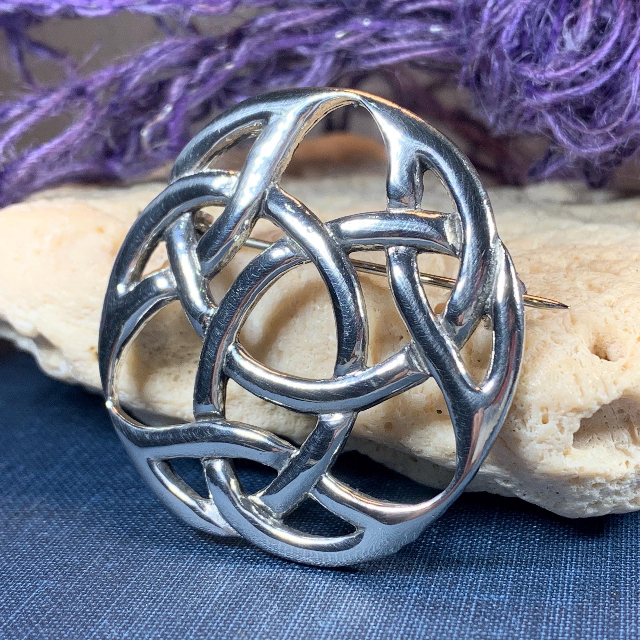 Emblem Celtic Knot Brooch