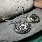Skara Brae Celtic Spiral Earrings
