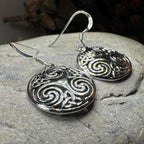 Skara Brae Celtic Spiral Earrings