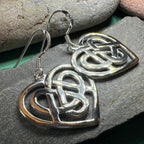 Gràidhear Celtic Heart Earrings