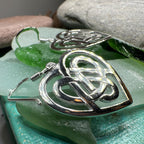 Gràidhear Celtic Heart Earrings