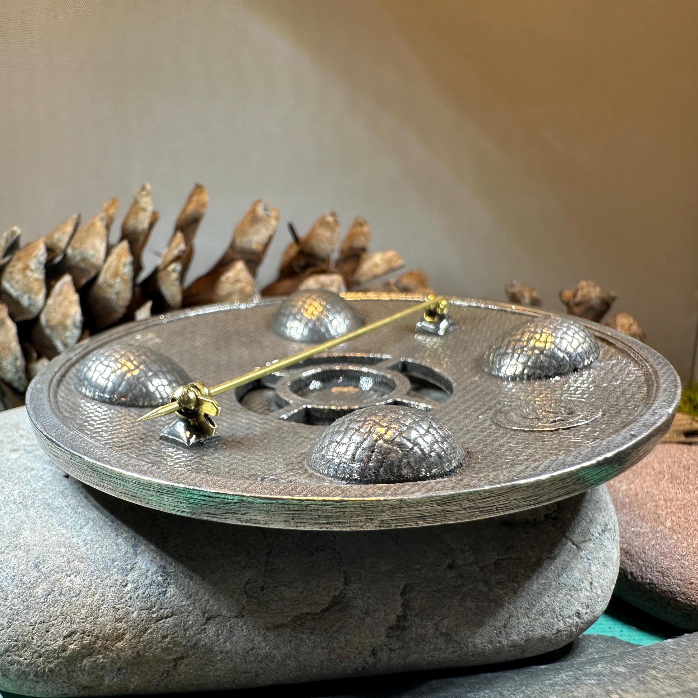 Celtic Police Tartan Pin