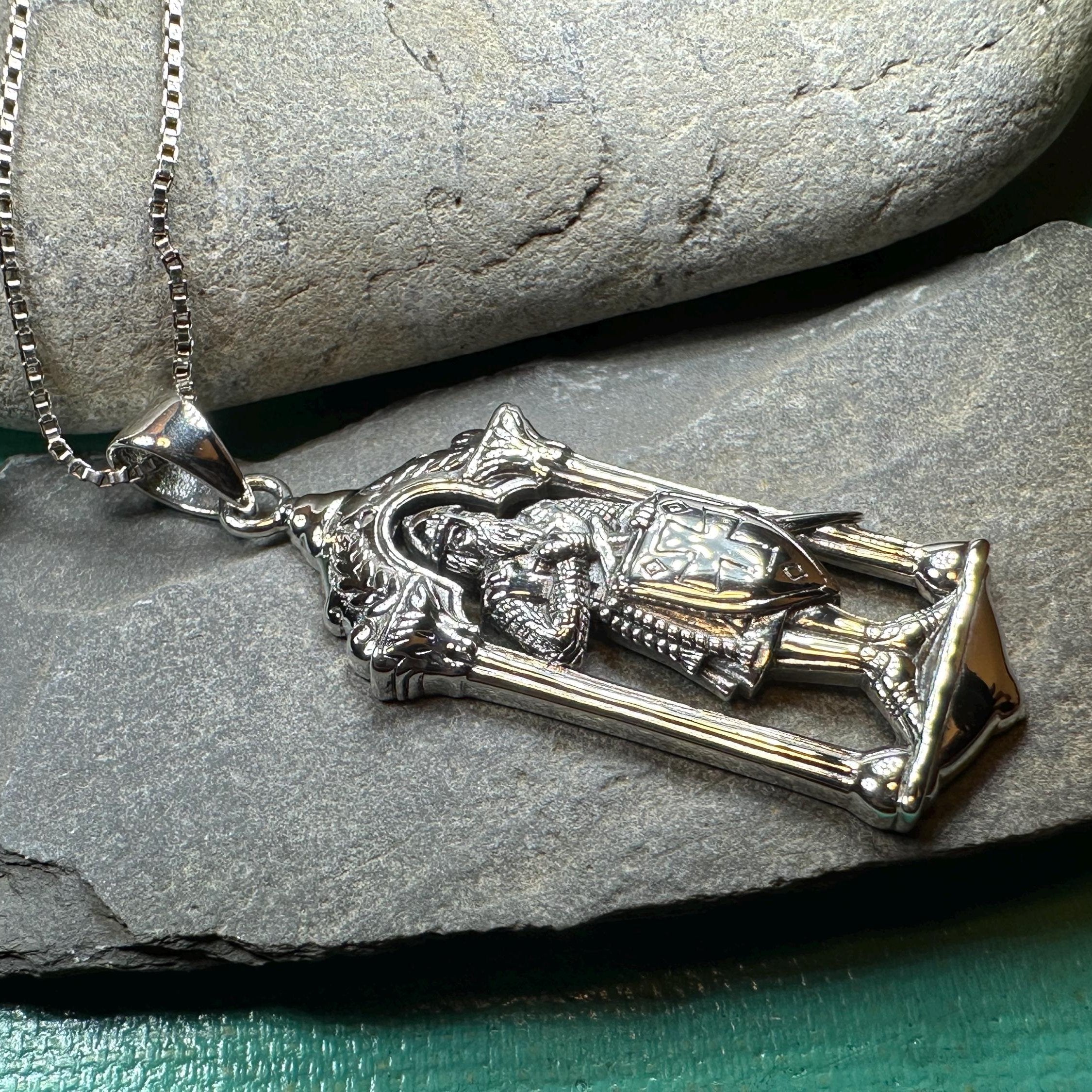 Templar Knight Medieval Pendant