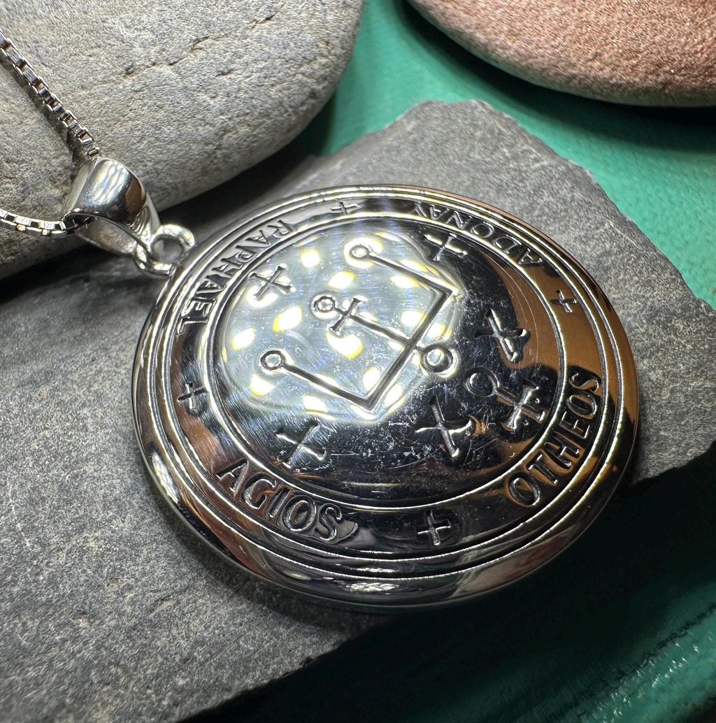 Archangel Raphael Sigil Pendant