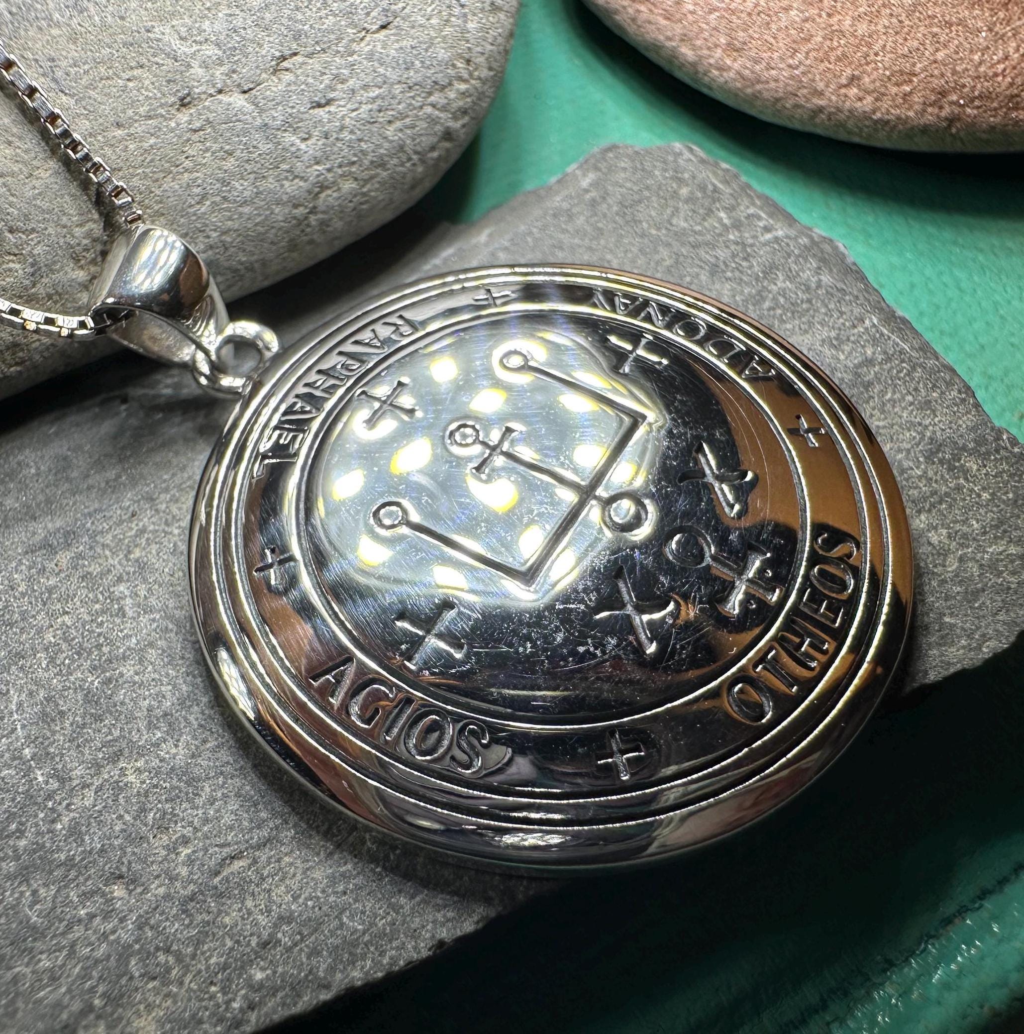 Archangel Raphael Sigil Pendant