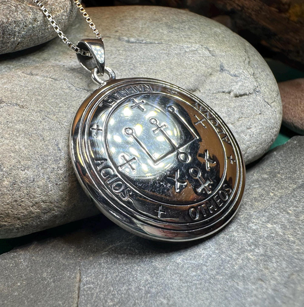 Archangel Raphael Sigil Pendant