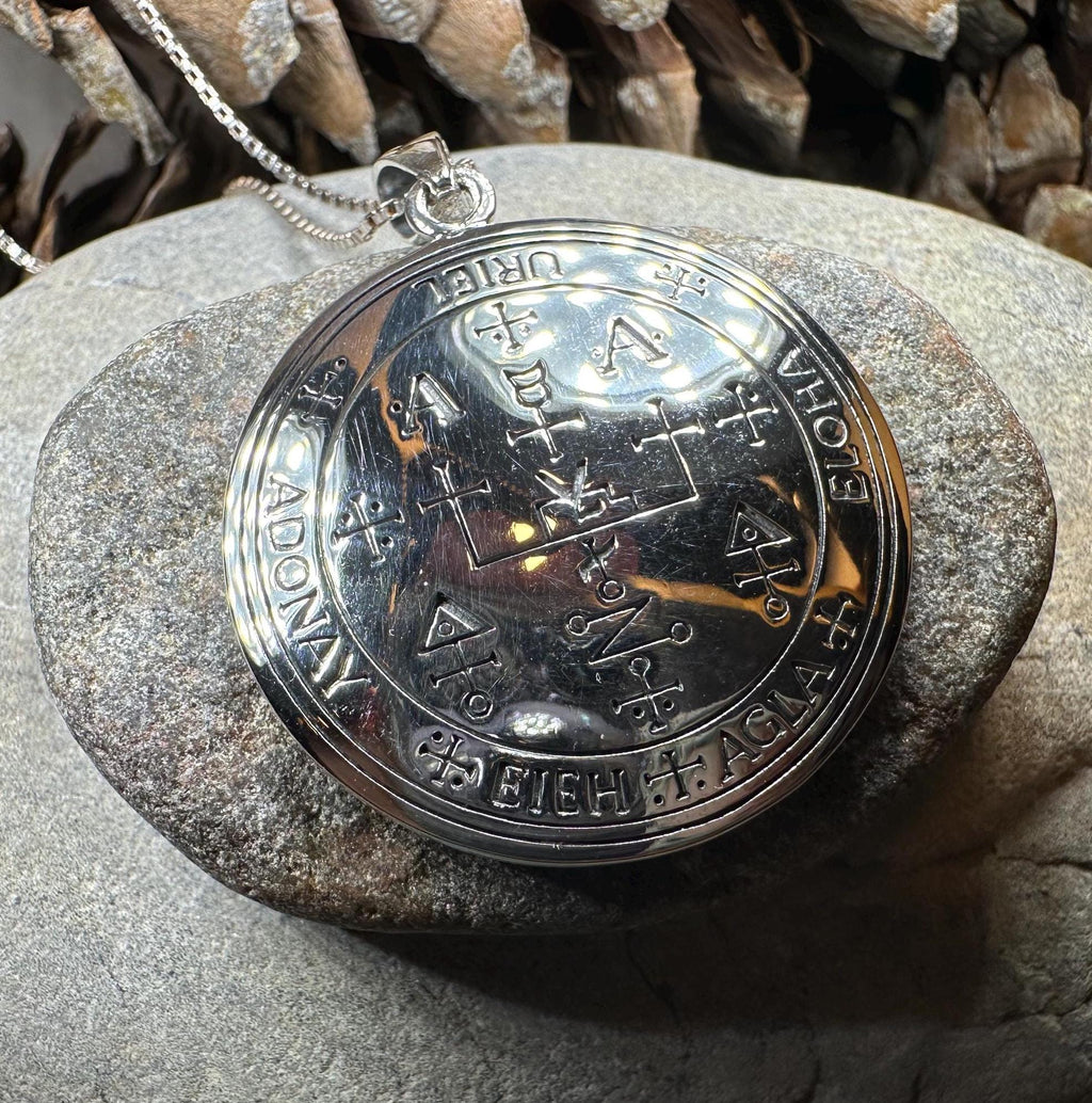 Large Archangel Uriel Sigil Pendant